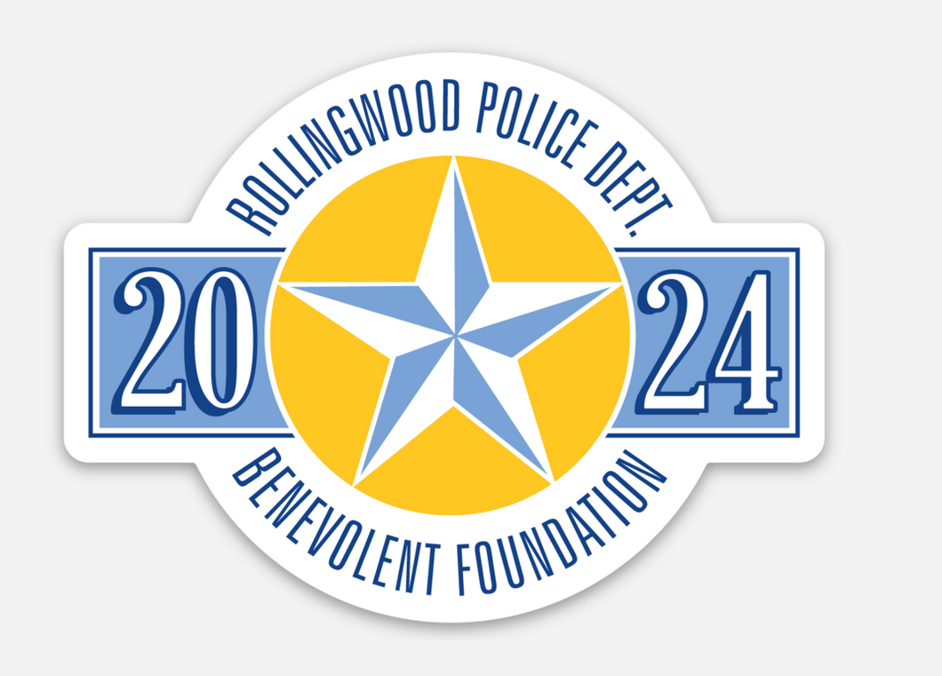 2024 RWPD Benevolent Foundation Individual Donor- 1 Sticker
